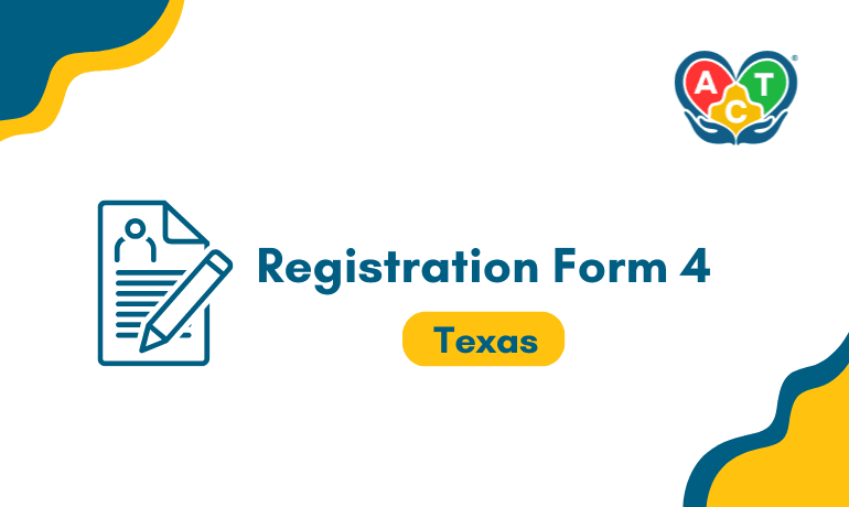 Child Registration Form 4 - Texas